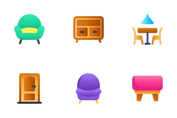 Interior Furniture Icon Pack