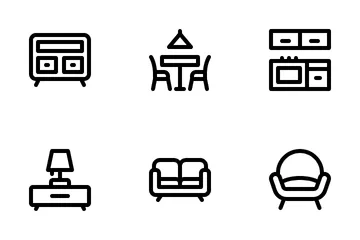 Interior Furniture Icon Pack