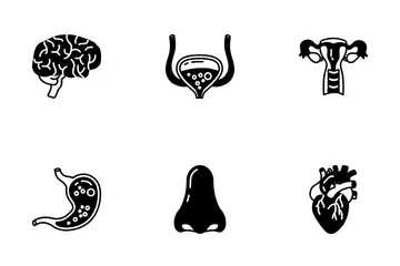 Internal Human Organs Icon Pack