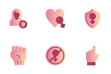 International Day For The Elimination Of Violence Against Women Icon Pack