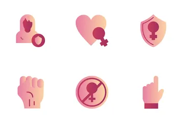 Violence against woman color icons set 3602741 Vector Art at Vecteezy