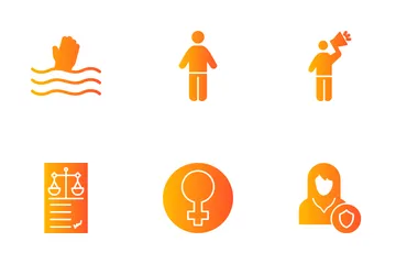 International Day For The Elimination Of Violence Against Women Icon Pack