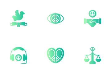 International Day Of Peace Icon Pack