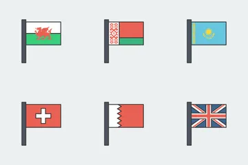 International Flags Icon Pack