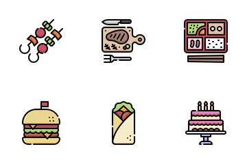 International Food Icon Pack