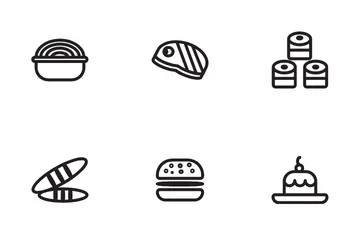 International Food Icon Pack