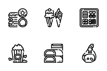 International Food Icon Pack