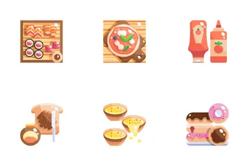 International Food Icon Pack