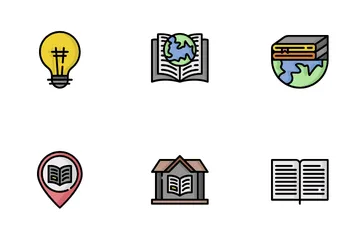 International Literacy Day Icon Pack