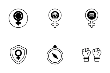 International Womens Day Icon Pack