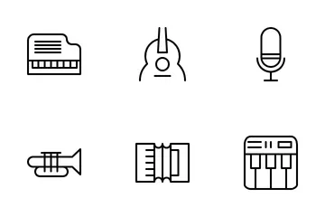 Internationaler Jazz-Tag Symbolpack