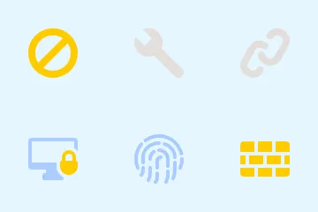 Internet And Data Security Icon Pack
