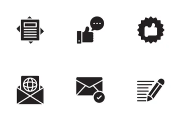 Internet And Digital Marketing Icon Pack