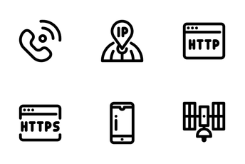 Internet And Technology Icon Pack