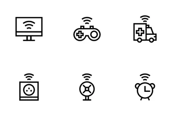 Internet das Coisas Pacote de Ícones