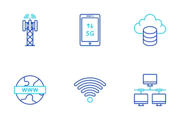 Internet das Coisas Pacote de Ícones