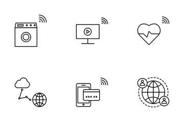 Internet das Coisas Pacote de Ícones