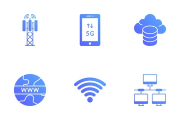 Internet das Coisas Pacote de Ícones