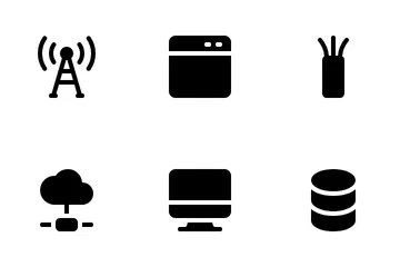 Internet das Coisas Pacote de Ícones