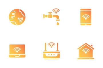 Internet das Coisas Pacote de Ícones