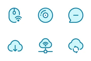 Internet das Coisas Pacote de Ícones