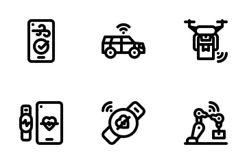 Internet das Coisas Pacote de Ícones