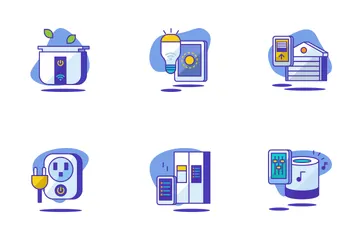 Internet das Coisas Pacote de Ícones