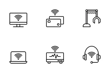 Internet das Coisas Pacote de Ícones