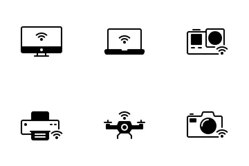 Internet das Coisas Pacote de Ícones