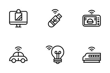 Internet das Coisas Pacote de Ícones