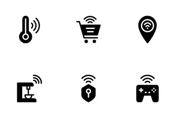 Internet de las Cosas Paquete de Iconos