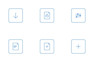 Internet de las Cosas Paquete de Iconos