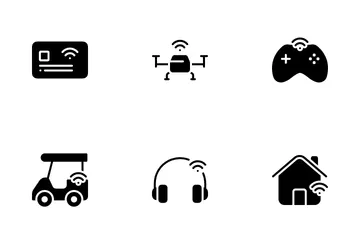 Internet de las Cosas Paquete de Iconos