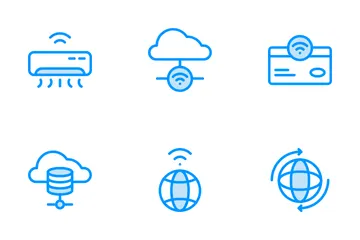 Internet de las Cosas Paquete de Iconos
