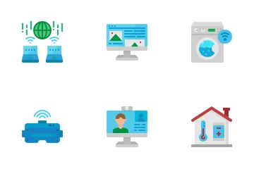 Internet de las Cosas Paquete de Iconos