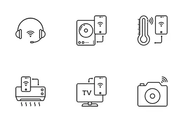 Internet de las Cosas Paquete de Iconos