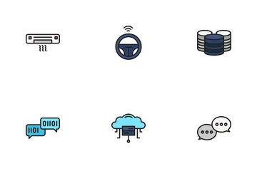 Internet delle cose Icon Pack