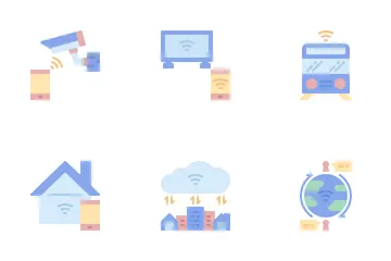 Internet der Dinge Symbolpack