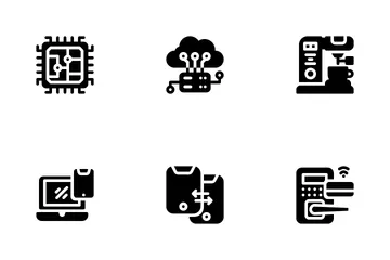 Internet der Dinge Symbolpack