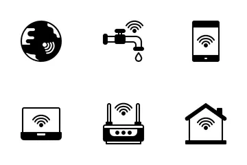 Internet der Dinge Symbolpack