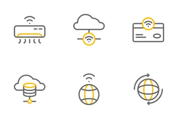 Internet der Dinge Symbolpack