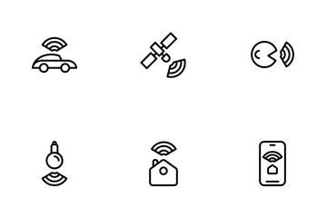 Internet der Dinge Icon Pack