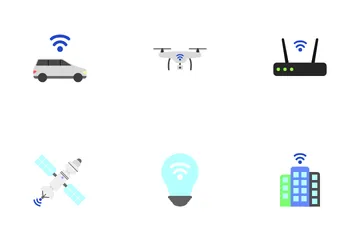 Internet der Dinge Symbolpack