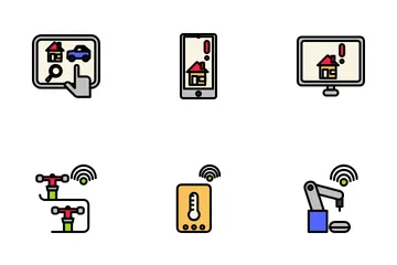 Internet der Dinge Symbolpack