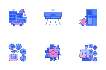 Internet des objets Icon Pack