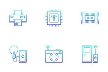 Internet des objets Icon Pack