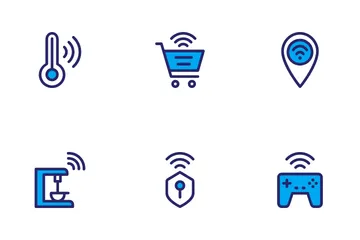 Internet des objets Icon Pack