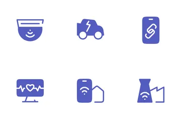 Internet des objets Icon Pack