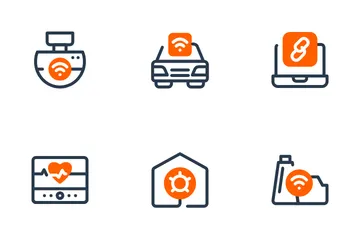 Internet des objets Icon Pack