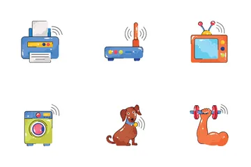 Internet des objets Icon Pack